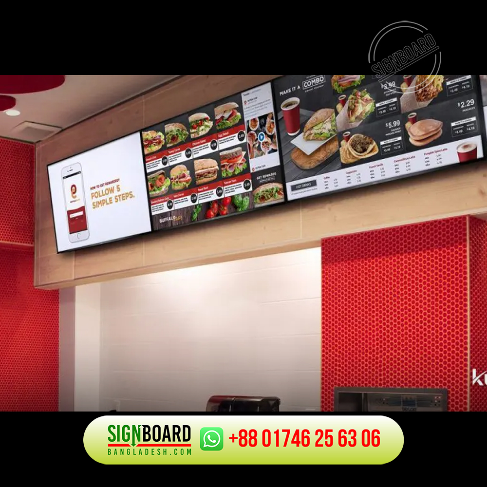 cafeteria sign board price in Bangladesh