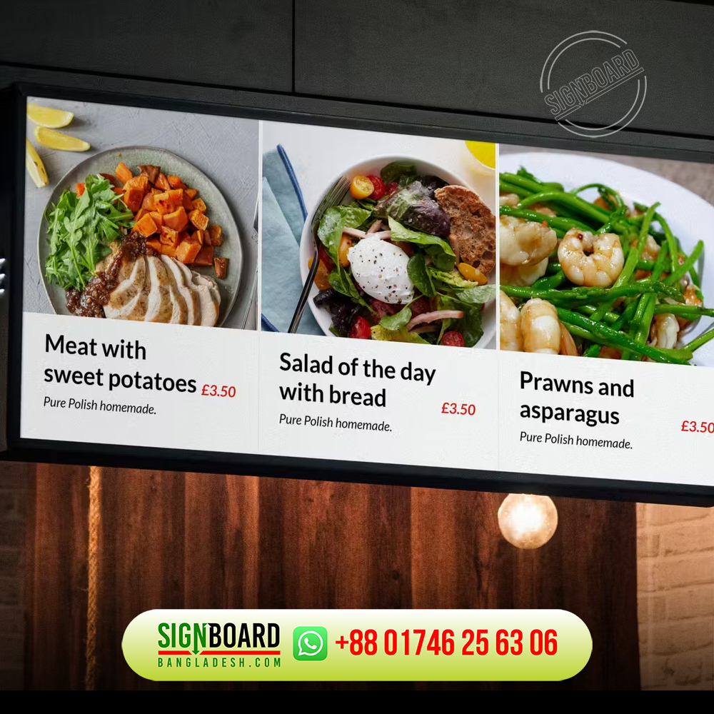 cafeteria sign board price in Bangladesh